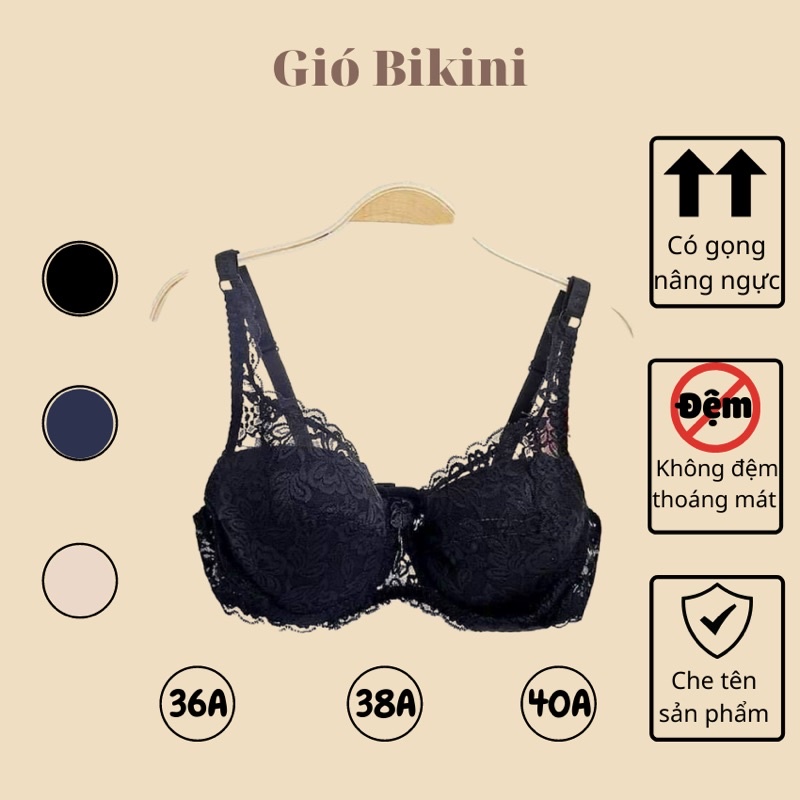 Áo lót nữ có gọng đệm siêu mỏng Thái Lan. Áo ngực ren tinh tế quyến rũ