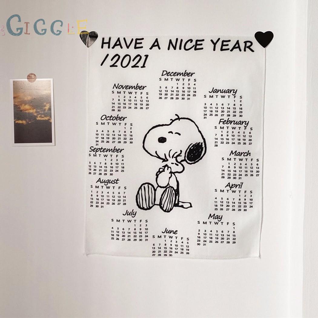 Thảm Treo Tường Trang Trí 2021 In Hình Snoopy Dễ Thương