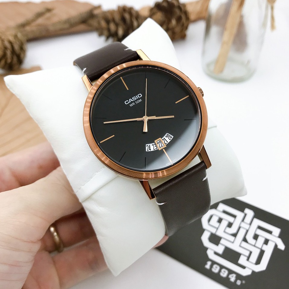 Đồng hồ nam Casio MTP-B100 Series chống nước 50m, size 43mm, hàng chính hãng