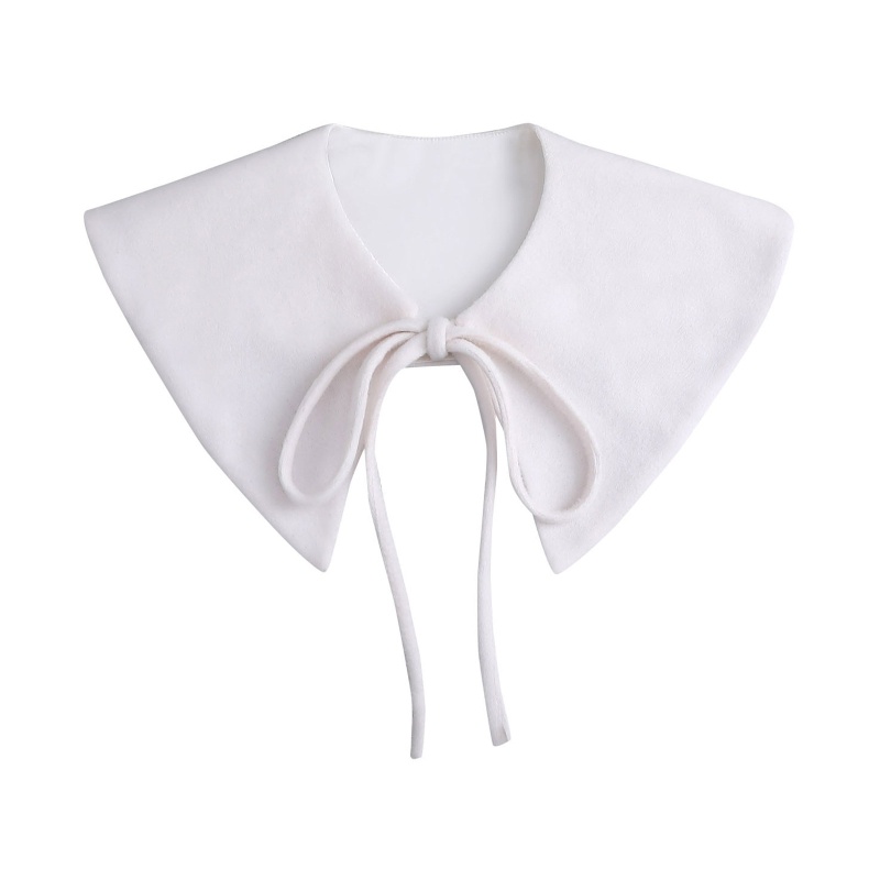 Han Khăn Choàng Cổ Giả Khăn Choàng Cổ Màu Trơn Có Thể Tháo Rời Cho Nữ Shrug