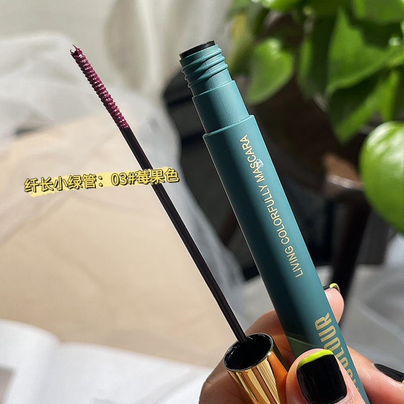 Mascara Màu Sắc Kháng Nước Chống Mồ Hôi Không Lem Nhòe Chuốt Mi Dày Và Cong Vút