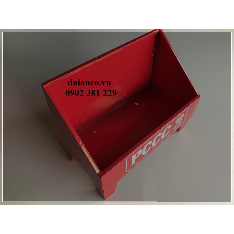 Kệ đôi đựng bình chữa cháy loại 2 bình 4 kg, 3kg, 8kg - hình thật