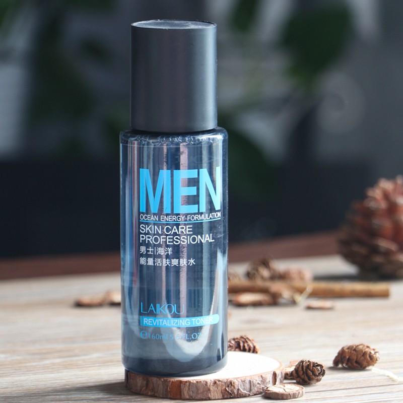 LAIKOU Men Face Toner Làm mới dưỡng ẩm chăm sóc da dầu kiểm soát Vệ sinh phụ 160ml