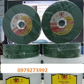 Đá cắt sắt, đá cắt inox sư tử xanh 100 viên