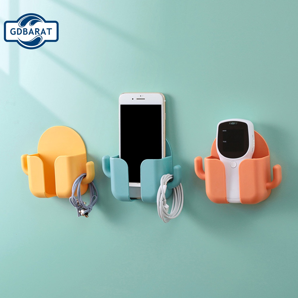 Giá đỡ điện thoại gắn tường bằng nhựa PP tiện dụng đa năng