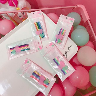 SET KẸP GHIM 10 CÁI ĐỦ MÀU