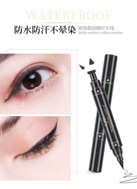 [TẶNG KÈM MASCARA] BÚT KẺ MẮT 2 ĐẦU QIC - ĐƯỜNG KẺ  SẮC NÉT KHÔ NHANH | BigBuy360 - bigbuy360.vn