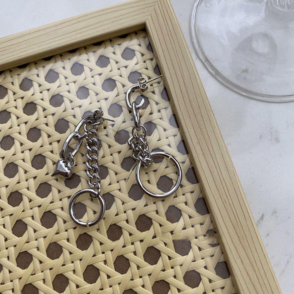 Bông Tai Hình Trái Tim Đơn Giản Thời Trang Dành Cho Nữ