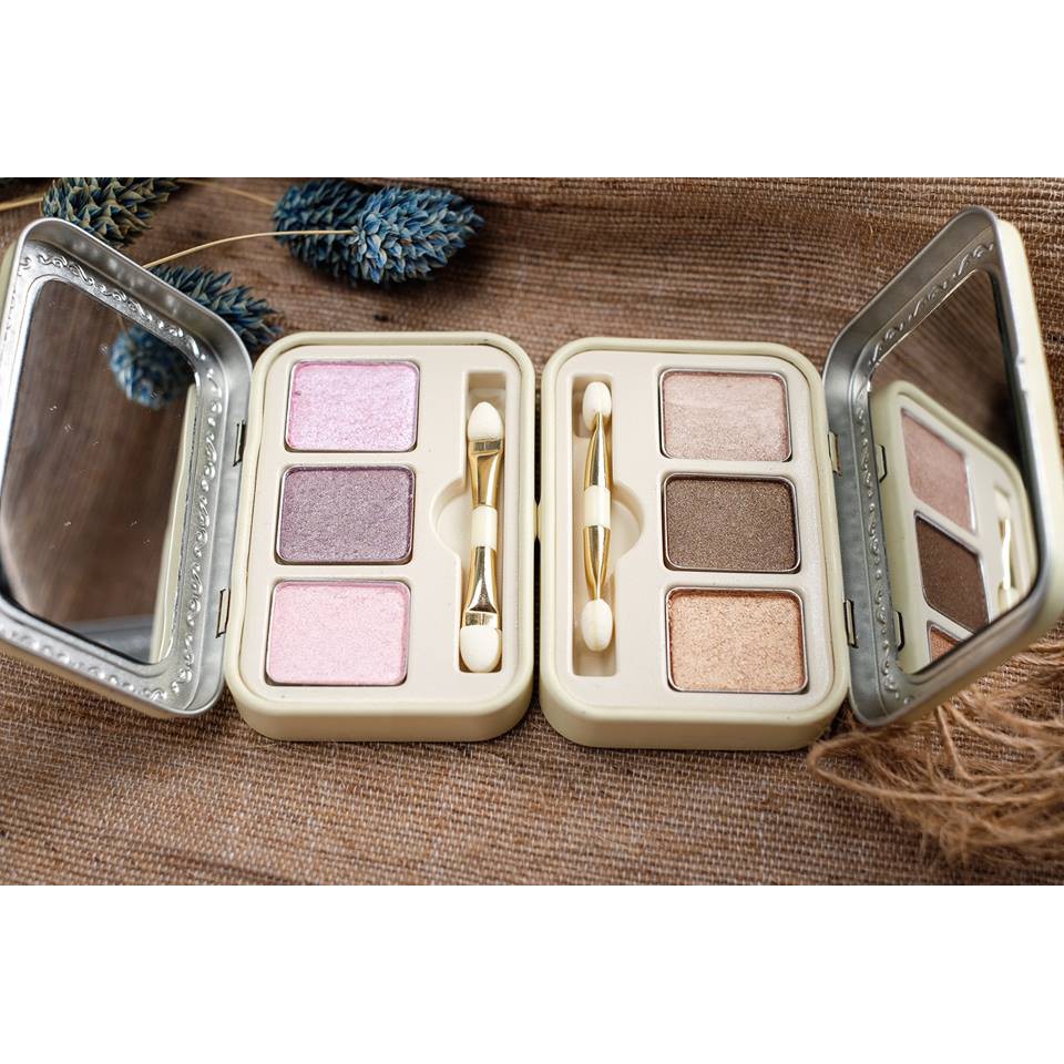 PHẤN MẮT 3 MÀU SKINFOOD SUGAR BLOOM SHADOW BOX