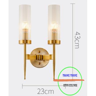Đèn Tường đèn vách Trang Trí Phòng Ngủ Phòng Khách - Tặng Bóng Led 1700