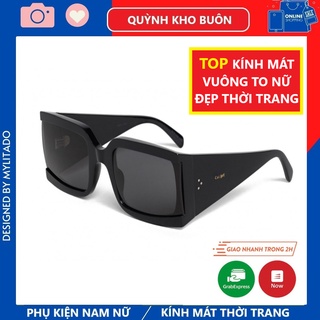 MẮT KÍNH RÂM NAM NỮ CELlNE HÀN QUỐC VUÔNG CAO CẤP HOT TREND Q084