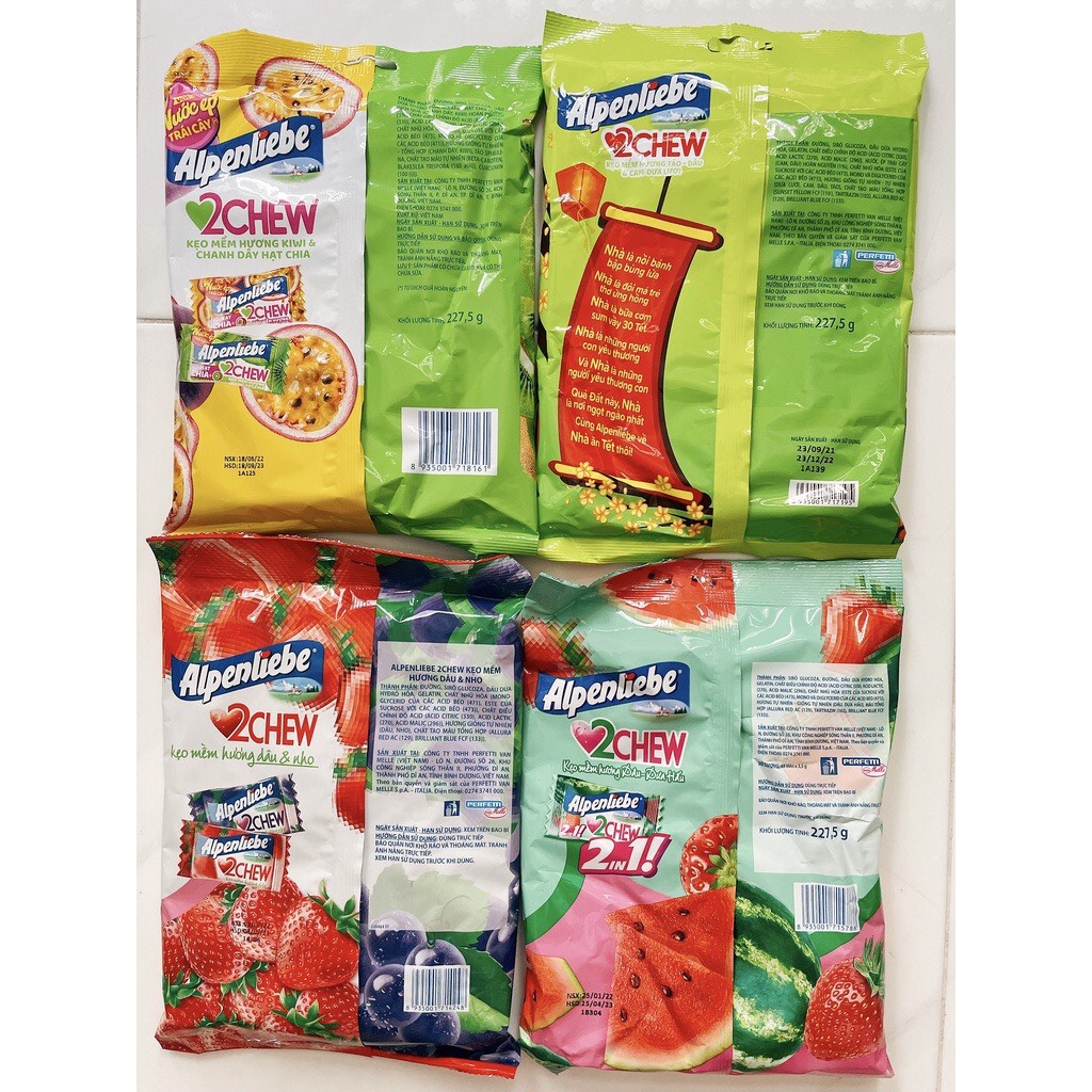 Kẹo Mềm 2chew Alpenliebe 220,5g