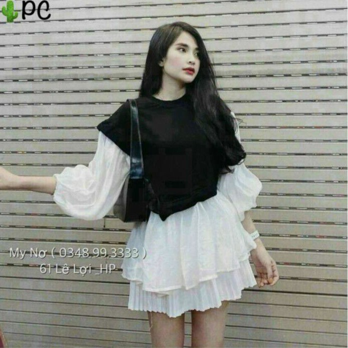 Áo kiểu babydoll ( ảnh chụp thật )