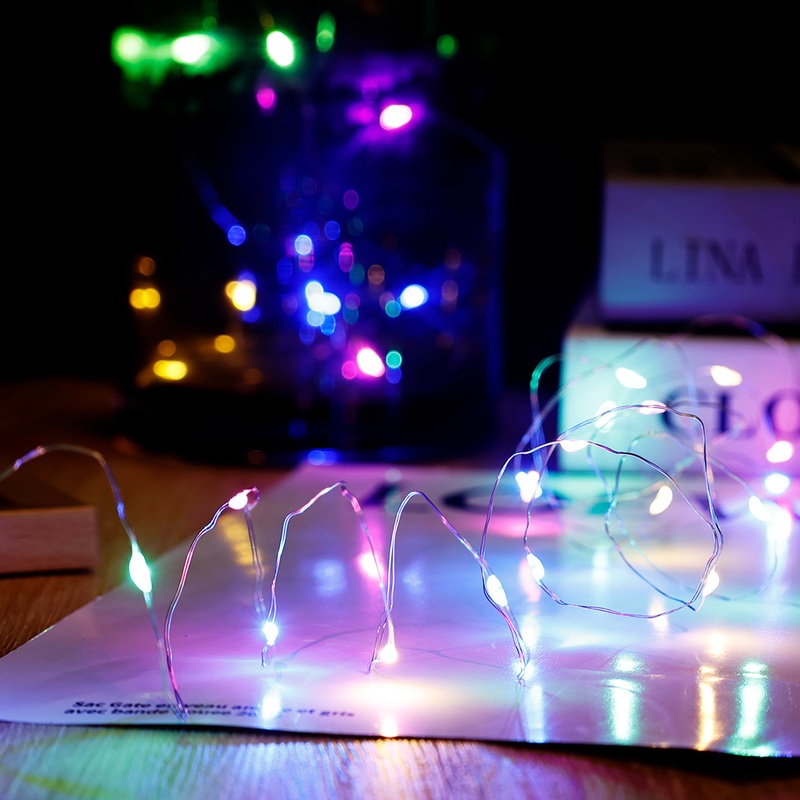Dây Đèn LED Bằng Đồng Dài 1/2M Dùng Trang Trí Đa Năng