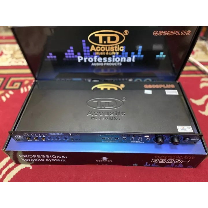 Vang cơ lai số TD Acoustic Q800 PLUS năm 2021  - Công Ty Thiên Phúc