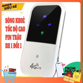 Cục wifi không dây 4g mifi lte max khủng - phát sóng wifi 4g bằng sim