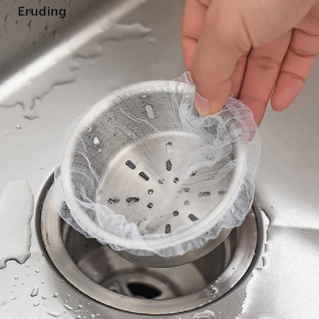 30/ 50/ 100 Túi lọc rác cho bồn rửa chén nhà bếp tiện dụng