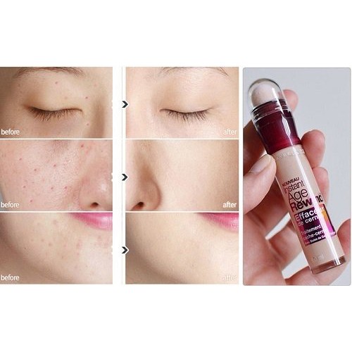 Bút cushion che khuyết điểm giảm quầng thâm Maybelline Instant Age Rewind 6ml