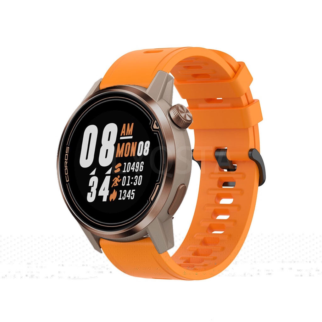 Dây Đeo silicone 22mm 20mm Cho Đồng Hồ Thể Thao coros apex pro 42mm 46mm Ace 2