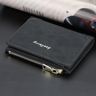 Ví nam nhỏ gọn Bosumy R051 da PU cao cấp full hộp màu sắc nam tính