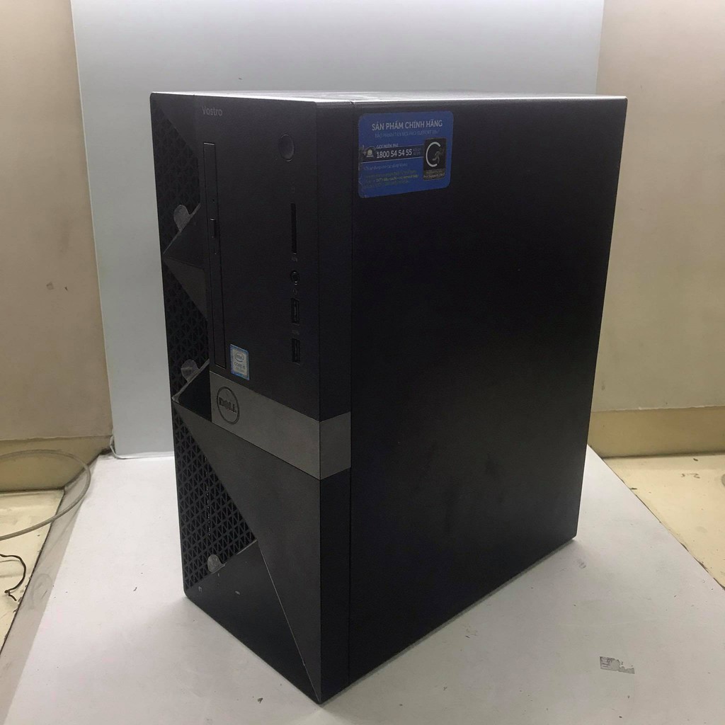 Case Máy tính để bàn Dell Vostro 3668MT PWVK41 core i5 7400, Ram 8gb, 120gb ssd + 1Tb hdd - Đẹp , Khỏe, Rẻ