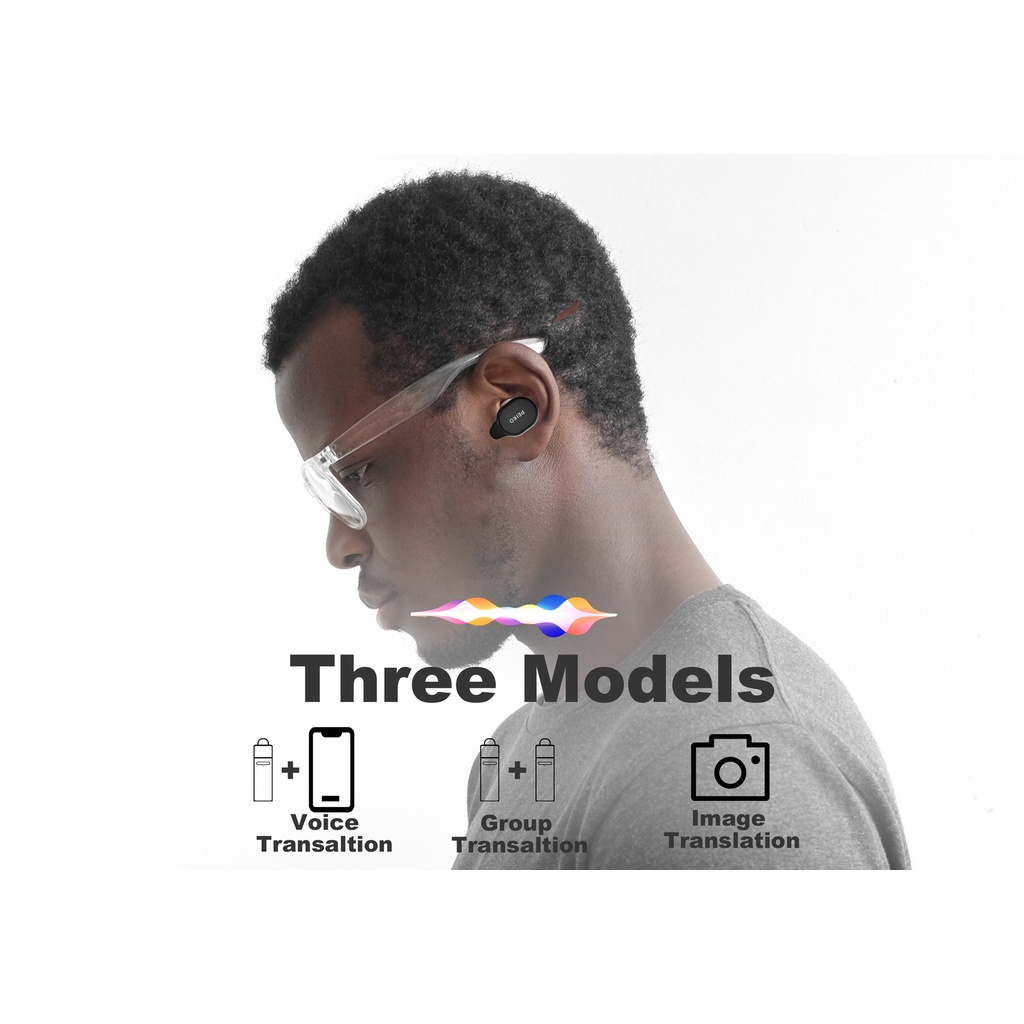 Tai Nghe Bluetooth Peiko Truyền Giọng Nói 50 + Ngôn Ngữ Thông Minh Hỗ Trợ Giọng Nói Điện Thoại
