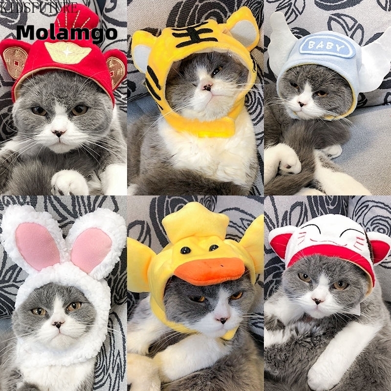 MOLAMGO  Mũ Tai Mèo Đáng Yêu Cho Thú Cưng mũ cho chó mèo