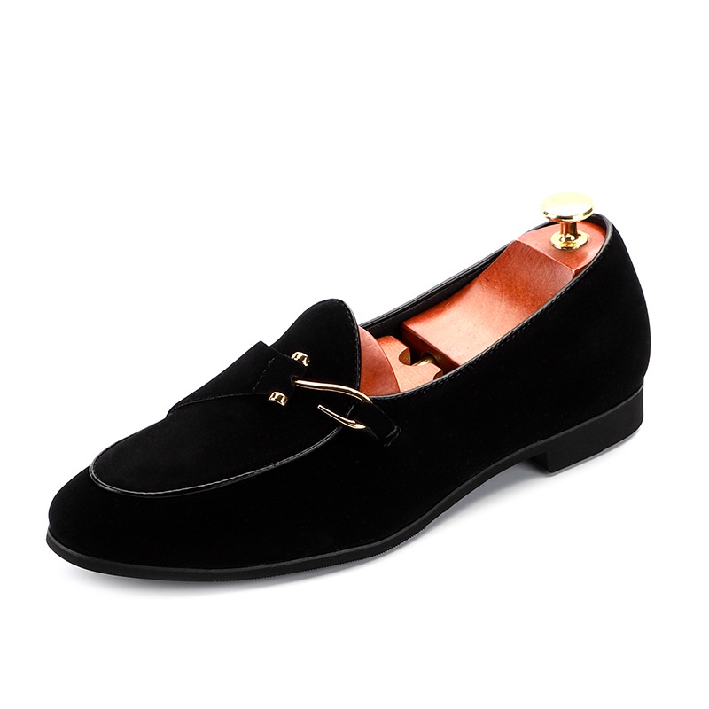 Giày Lười Da Lộn Phong Cách Doanh Nhân Cho Nam Size 37-48