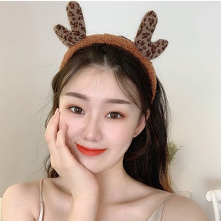 Băng Đô Cài Tóc Hình Sừng Hươu Dễ Thương Phong Cách Hàn Quốc