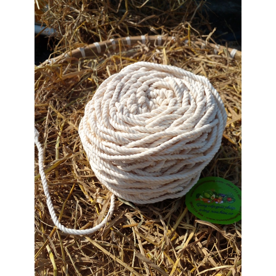 10 m Dây Thừng Macrame, Làm Giàn Leo Cho Cây Dưa Lưới, Dưa Leo, Cây Nhà Họ Đậu....