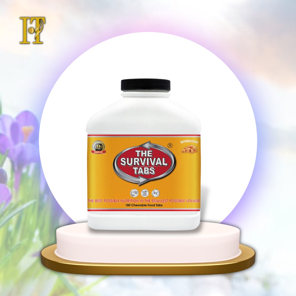 Viên Sữa Sinh Tồn The Survival Tabs 100% Từ Thực Vật Hữu Cơ Đủ Dinh Dưỡng Có Thể Thay Thế Các Bữa Ăn