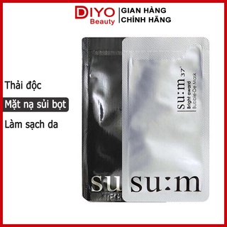 Mặt nạ thải độc SUM 37 Bright Award Bubble-De Mask, mặt nạ sủi bọt Hàn Quốc chính hãng