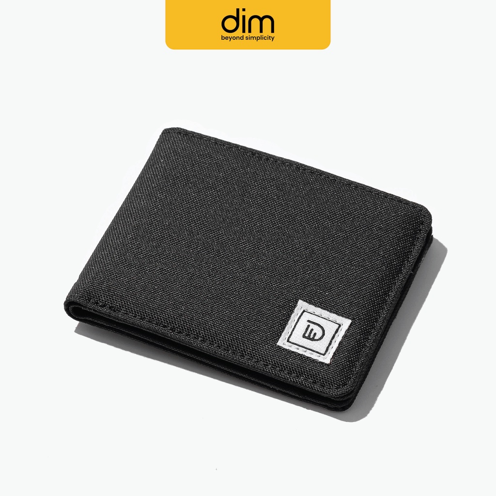 Ví vải gập đôi unisex DIM Basic Wallet 2 - Ngang Ngăn đựng hình