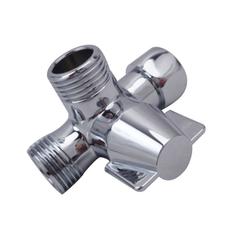 Đầu chia vòi nước hình chữ T 3 chiều dùng cho nhà vệ sinh tiện dụng