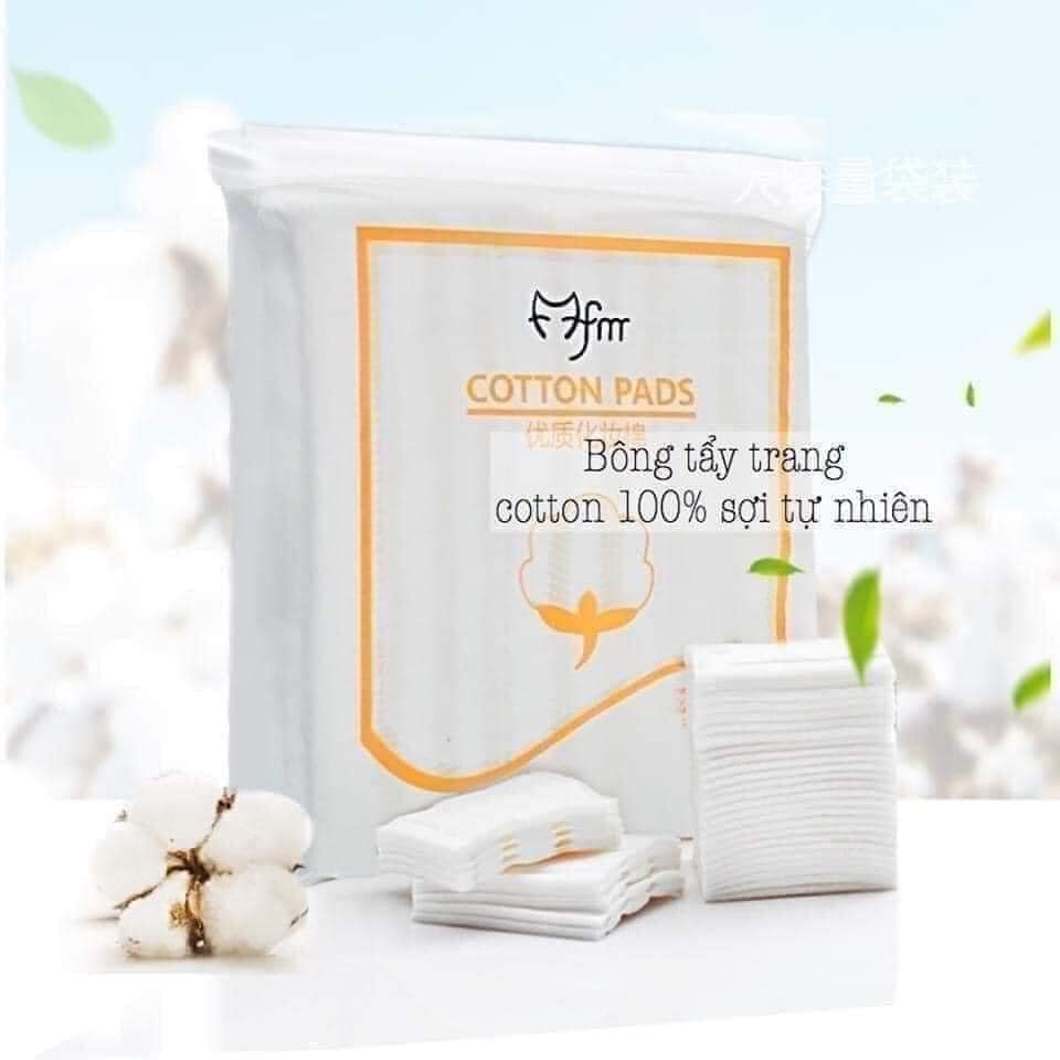 Bông Tẩy Trang 3 lớp Cotton Pads Túi 222 Miếng