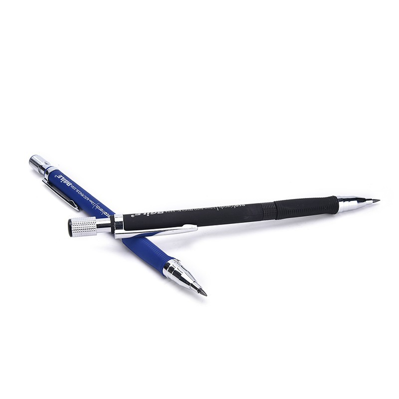 Hộp Đựng Bút Chì Màu Đen Ngòi 2.0mm Cho Học Sinh
