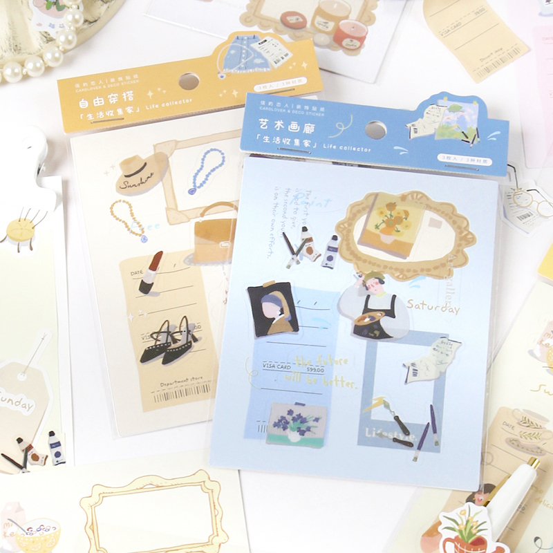 Set 3 Tờ Nhãn Dán Winzige