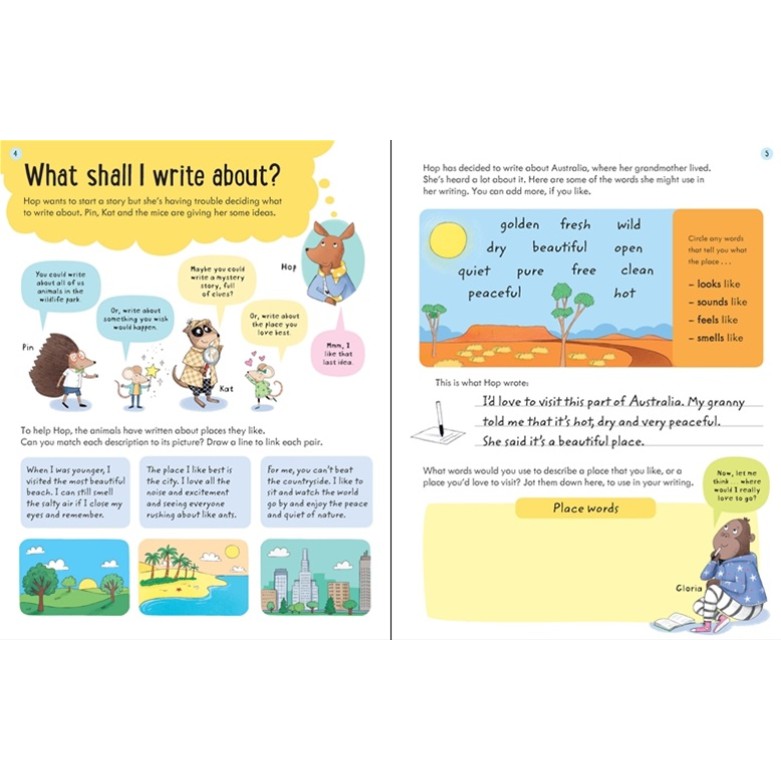 Sách - Anh: Key Skills Wipe-clean Creative Writing 7-8