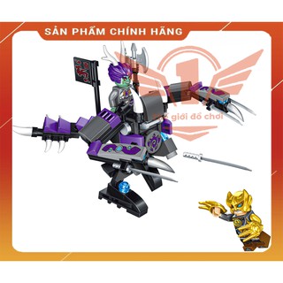 Giáp rồng 2204 - Xếp hình ENLIGHTEN - Đồ chơi xếp hình lego Qman