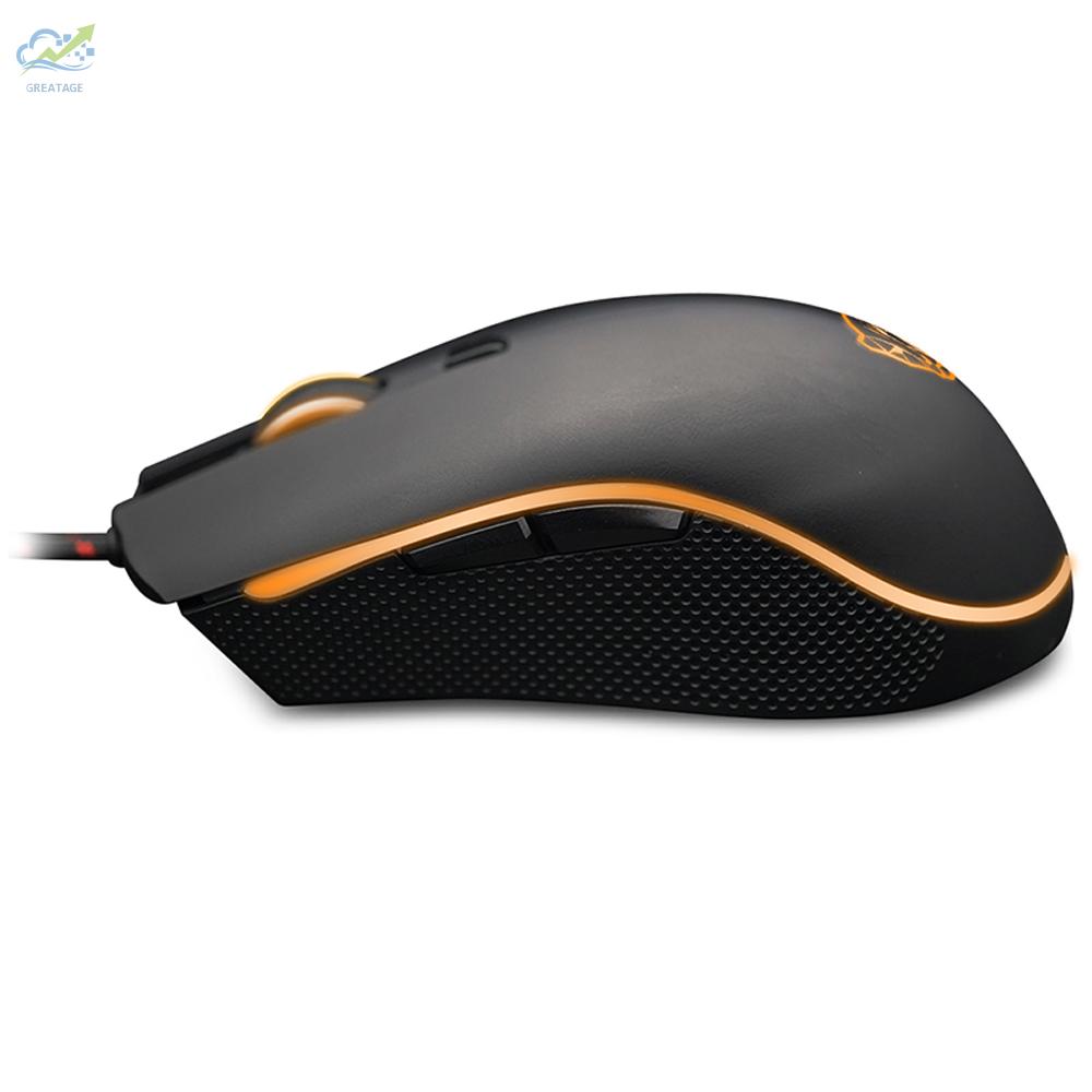 Chuột Quang Gaming Motospeed V40 4000 Dpi 6 Nút Bấm Chuyên Nghiệp Dùng Để Chơi Game