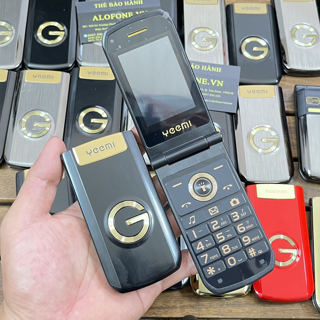 Điện Thoại Độc Nắp Gập Giả Giọng Nói Màn Hình Cảm Ứng G3 Có Đèn Led Vỏ Thép cứng chắc Sang Trọng | BigBuy360 - bigbuy360.vn