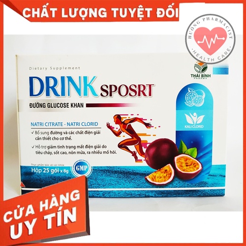 Drink Sposrt giải khát, bù nước và điện giải, tăng cường đề kháng