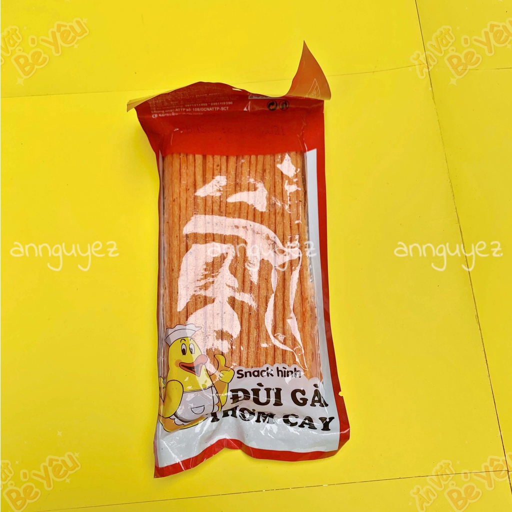 Snack đùi gà thơm cay giòn ngon cực hot hàng chuẩn