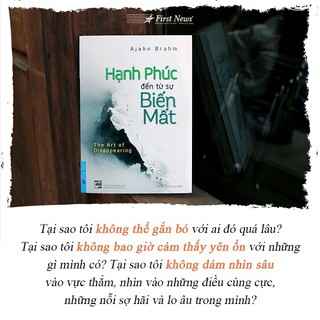 Sách Hạnh Phúc Đến Từ Sự Biến Mất (Ajahn Brahm)