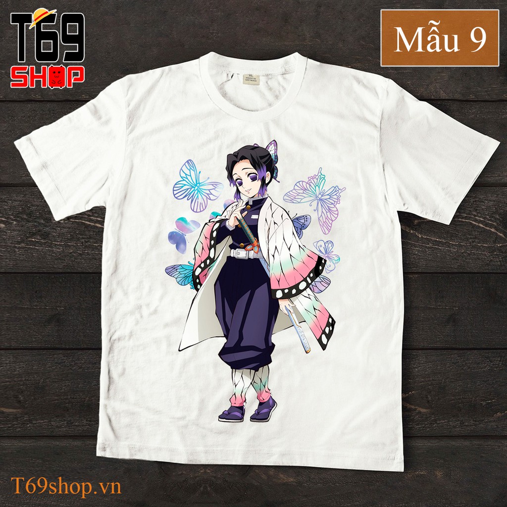 Áo thun anime Kimetsu no Yaiba (Có nhiều mẫu)