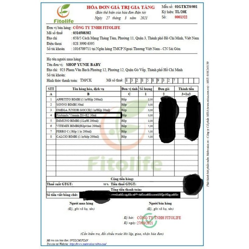 APPETITO FITOBIMBI SIRO ĂN NGON CHAI 200ML