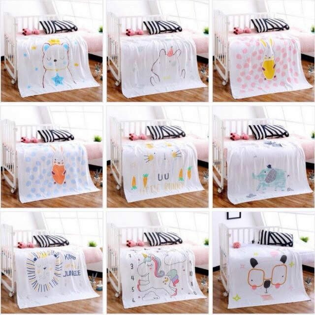 [LOẠI MỚI] CHĂN MỀN COTTON LỤA ADEN SIÊU DÀY MỀM CHO BÉ