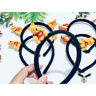 băng đô cài tóc hoạt hình gấu [Pooh & Tigger]