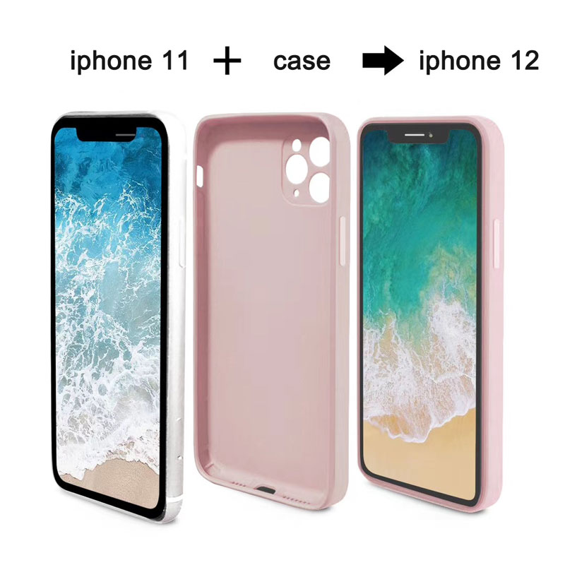 Ốp Điện Thoại Silicon Dẻo Mềm Chống Sốc Viền Vuông Cho Iphone Se 2020 6 7 8 Plus Xs Max 11 Pro Max | BigBuy360 - bigbuy360.vn