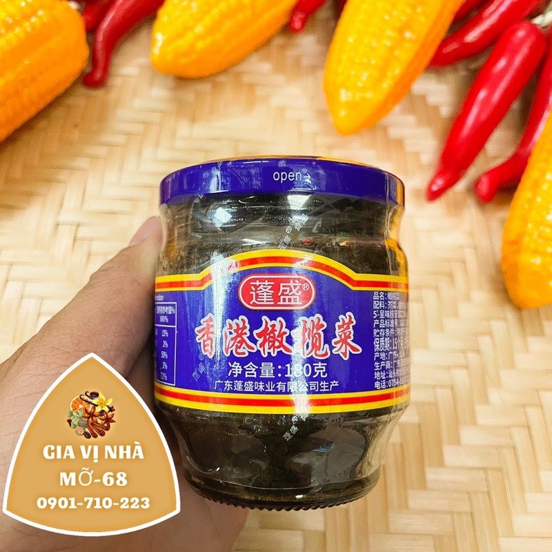 Rau ngâm dầu oliu Peng Sheng Hong Kong 180gr/hủ